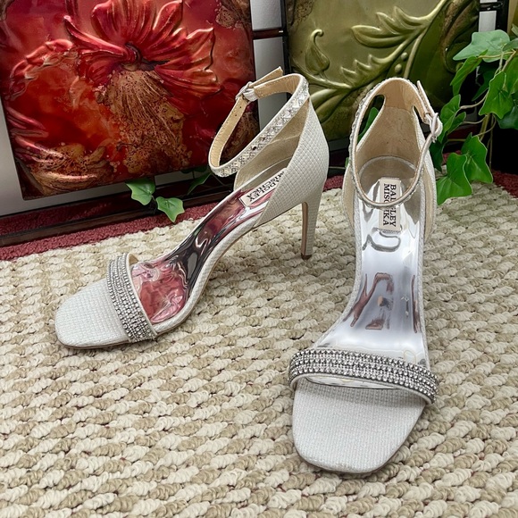 Badgley Mischka Collection Urina Heeled Sandal in 10 - Picture 4 of 15